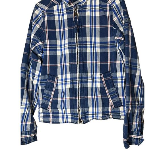 Abercrombie‎ & Fitch Kids Hamilton Plaid Jacket Size XL - Picture 3 of 8